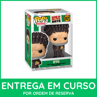 Figura Funko Pop! Animation Hyo da coleção Sakamoto Days em caixa