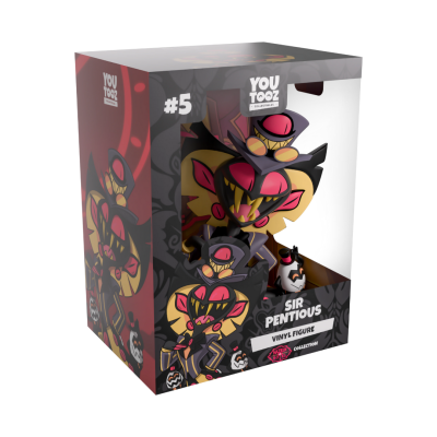 Figura de vinil Sir Pentious em caixa YouTooz colorida