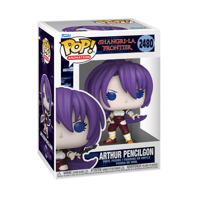 Figura Funko Pop! Arthur Pencillgon de Shangri-La Frontier em caixa
