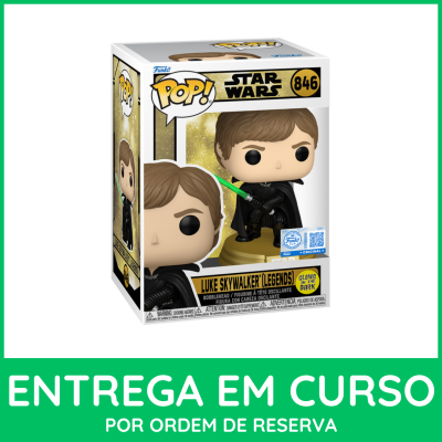 Funko Pop Luke Skywalker Legends Star Wars nº 846 em caixa