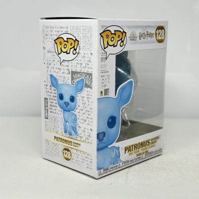 Caixa POP! Harry Potter 128 Patronus Severus Snape azul