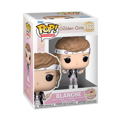 Boneca Funko Pop! Blanche da série The Golden Girls na caixa