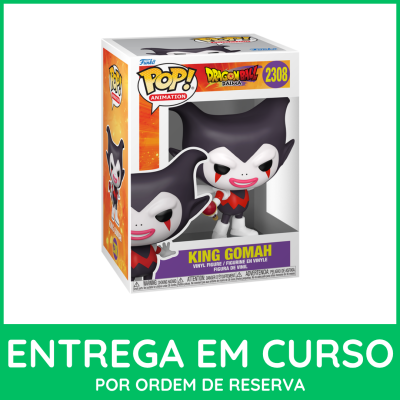 Funko Pop King Gomah Dragon Ball Daima na caixa