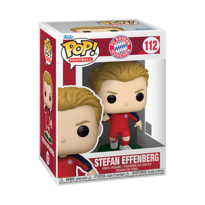 Boneco Funko Pop de Stefan Effenberg do FC Bayern München na embalagem