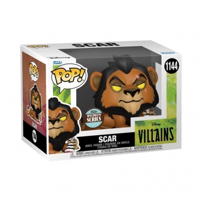 Figura de vinil Funko Pop! Scar em caixa Disney Villains