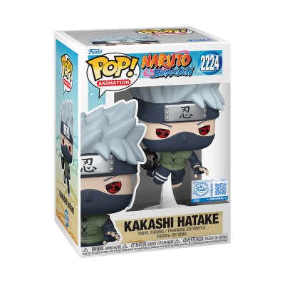 Figura Funko Pop Kakashi Hatake Naruto Shippuden em caixa
