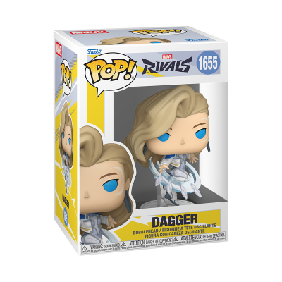 Funko Pop! Dagger Marvel em caixa com visor