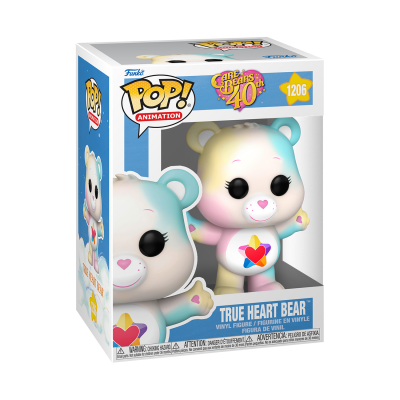 Figura Funko Pop True Heart Bear dos Cuddle Bears 40th Anniversary em caixa