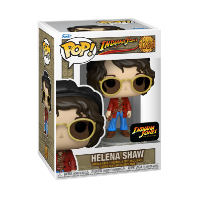 Figura Funko Pop! Helena Shaw Indiana Jones n.º 1386 em caixa