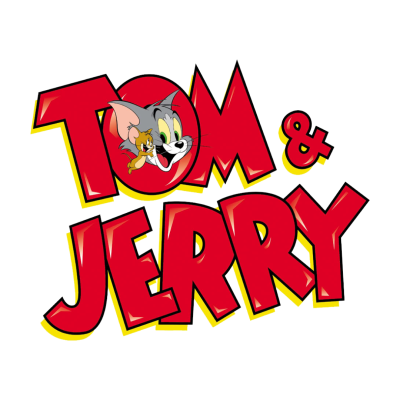 Logótipo Tom & Jerry com personagens Tom e Jerry