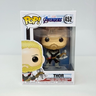 Figura Funko Pop! Thor Avengers número 452 em embalagem transparente