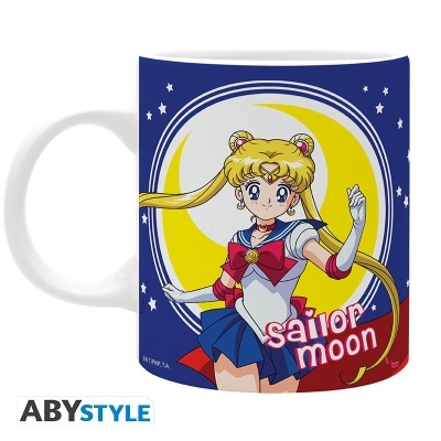 Caneca com ilustração de Sailor Moon e texto sailor moon