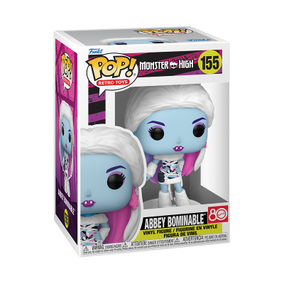 Figura Funko Pop Abbey Bominable Monster High embalagem