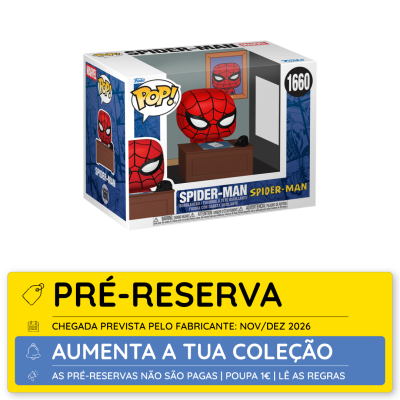 Funko Pop! Spider-Man bobblehead 1660 na caixa