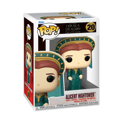 Funko Pop! Alicent Hightower da House of the Dragon, número 20, em caixa