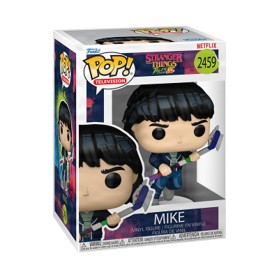 Figura Funko Pop! Mike Stranger Things em embalagem