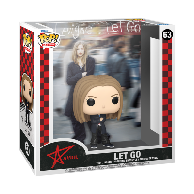 Figura Funko Pop! Avril Lavigne Let Go número 63 em caixa quadriculada