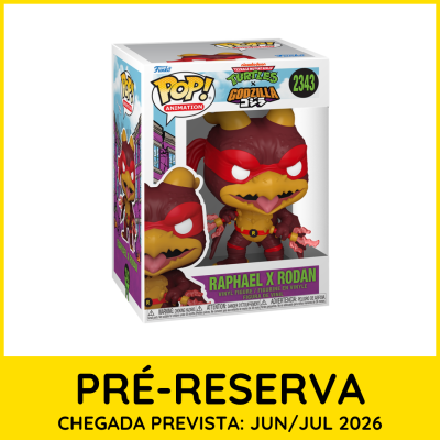 Figura Funko POP! Raphael x Rodan na caixa