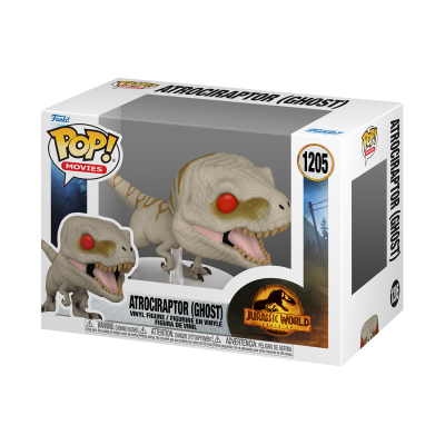 Figura Funko Pop! Atrocranptor (Ghost) na embalagem