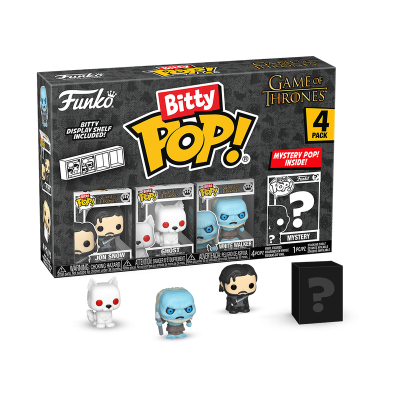 Caixa Funko Bitty POP! Game of Thrones com 4 figuras colecionáveis