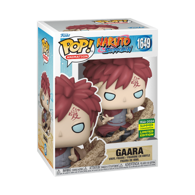 Figura Funko Pop! Gaara de Naruto Shippuden em caixa 