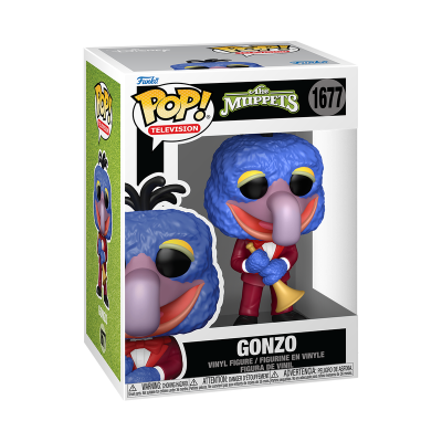 Funko Pop! Gonzo The Muppets figura de vinil na caixa