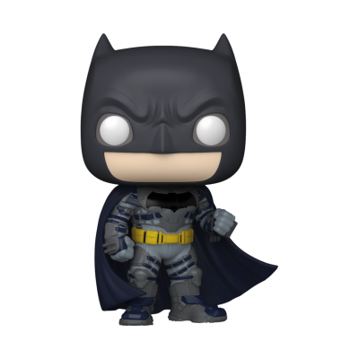 Figura Funko Pop de Batman com cinto amarelo e capa preta
