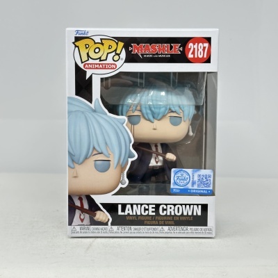Funko Pop Lance Crown Mashle Magic and Muscles na embalagem