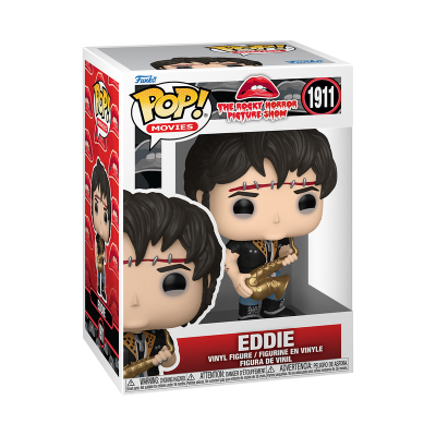 Figura Funko Pop Eddie do filme The Rocky Horror Picture Show na embalagem original