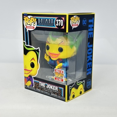 Figura de vinil Funko Pop! The Joker número 370 na caixa