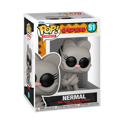 Figura de vinil Nermal da colecção Pop! Comics número 51 na caixa