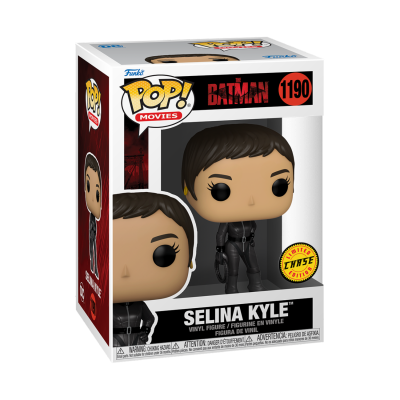 Figura de vinil Selina Kyle Pop! Movies Batman 1190 na embalagem