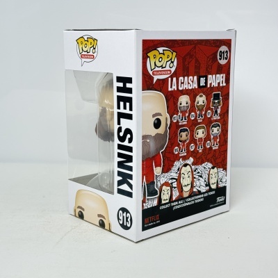 Caixa Funko Pop! Helsinki La Casa de Papel número 913