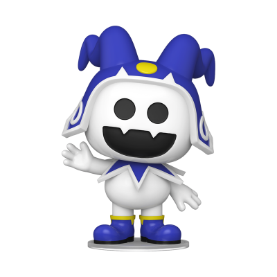 Figura colecionável com chapéu azul e botas azuis