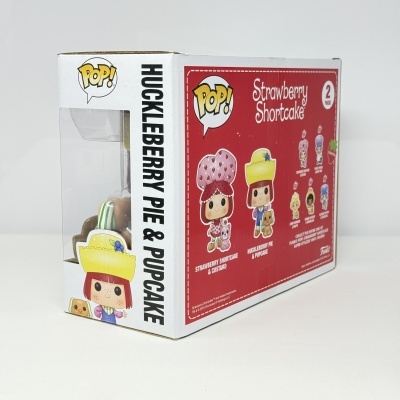 Caixa Pop! Strawberry Shortcake com figuras Huckleberry Pie e Pupcake