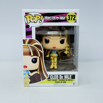 Figura colecionável POP! Monster High Cleo de Nile em caixa de vinil