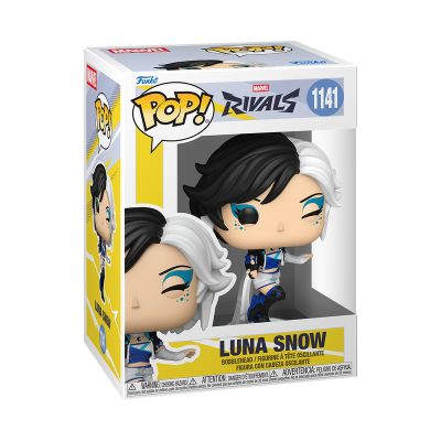 Figura Funko Pop! Luna Snow da Marvel Rivals em caixa