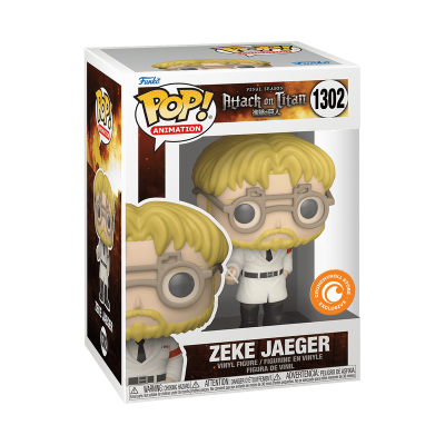 Funko Pop! Zeke Jaeger de Attack on Titan em caixa