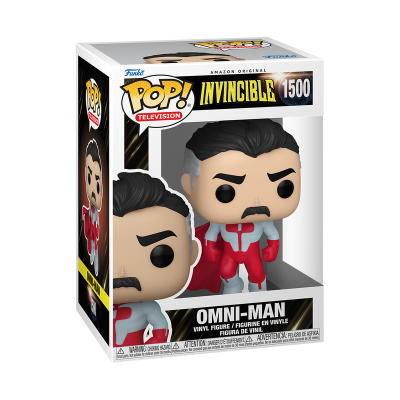 Funko Pop! Omni-Man da série Invincible nº1500 em caixa com visor