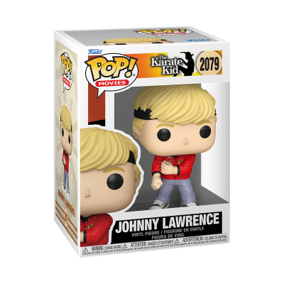 Figura Funko Pop Johnny Lawrence The Karate Kid na embalagem