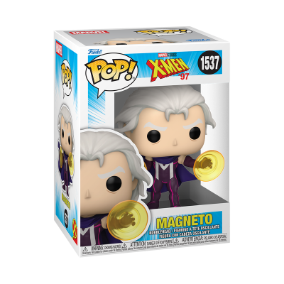 Figura Funko Pop! Magneto X-Men 1537 na caixa