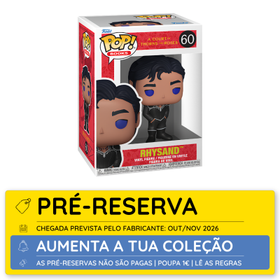 Boneco Funko Pop Rhysand na caixa