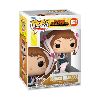 Figura Funko Pop! animada Ochaco Uraraka My Hero Academia caixa