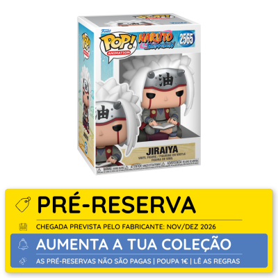 Figura de vinil Funko Pop! Jiraiya Naruto Shippuden
