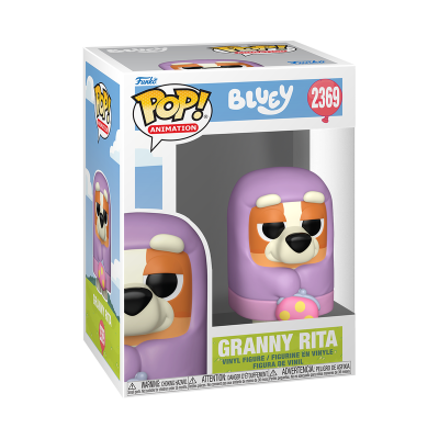 Figura Funko Pop! Granny Rita da série Bluey embalada