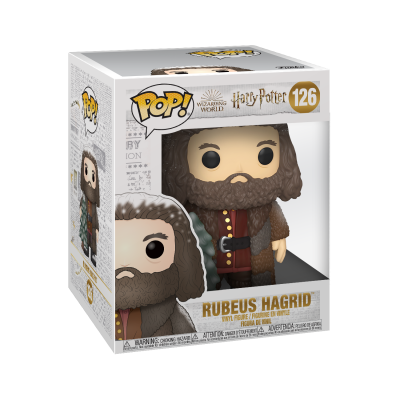 Figura Funko Pop! Rubeus Hagrid de Harry Potter na embalagem