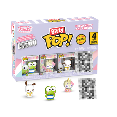 Caixa de colecionáveis Funko Pop! Bitty com personagens Hello Kitty and Friends