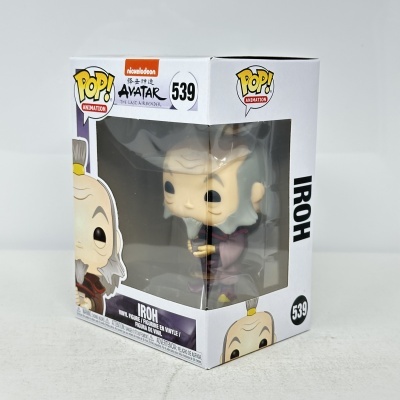 Caixa da figura de vinil POP! Animation Iroh de Avatar The Last Airbender