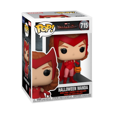Funko Pop! Halloween Wanda da Marvel Vision na caixa original