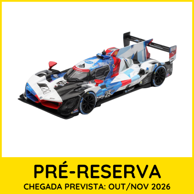Modelo de carro de corrida BMW multicolorido